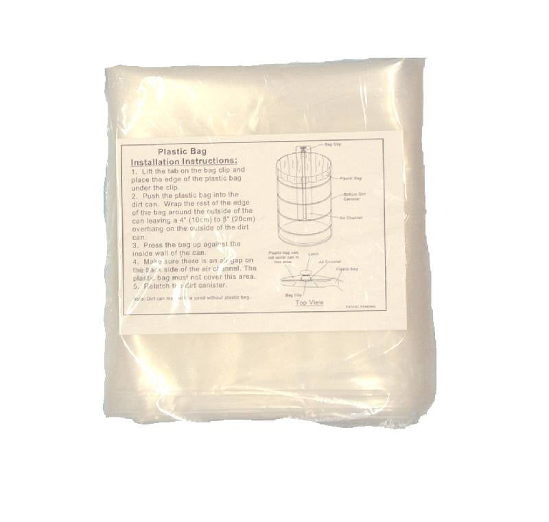 VacuMaid Plastic Bags for 14 Inch Vacuum Unit - 4 Pack